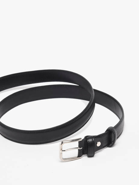 Belt Petit prix cuir Black belt 30 other view 3