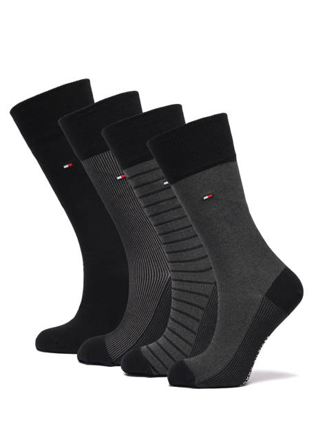 Pack Of 5 Pairs Of Socks Tommy hilfiger Black socks men 71220144