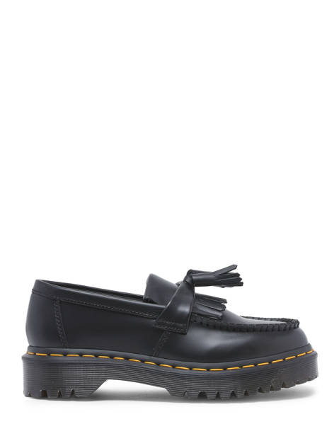 Moccasins Adrian Bew Black In Leather Dr martens Black women 26957001