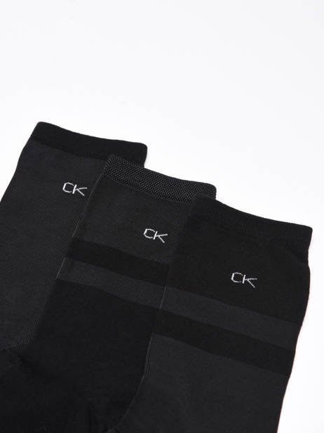 Chaussettes Calvin klein jeans Noir socks women 71219848 vue secondaire 2