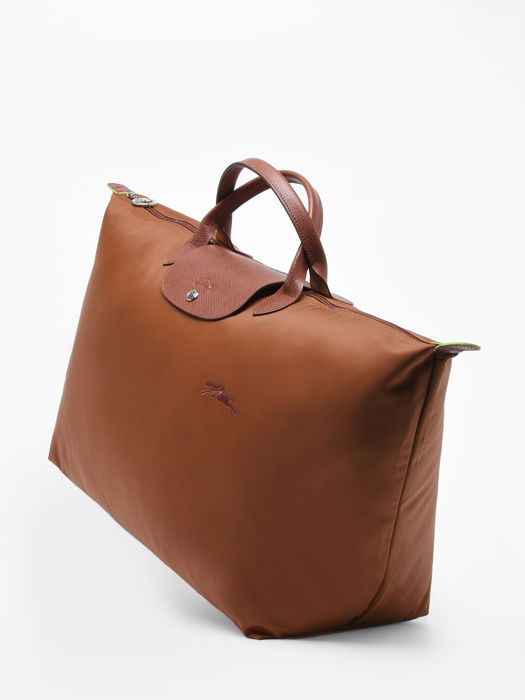 Longchamp Le pliage green Travel bag Brown