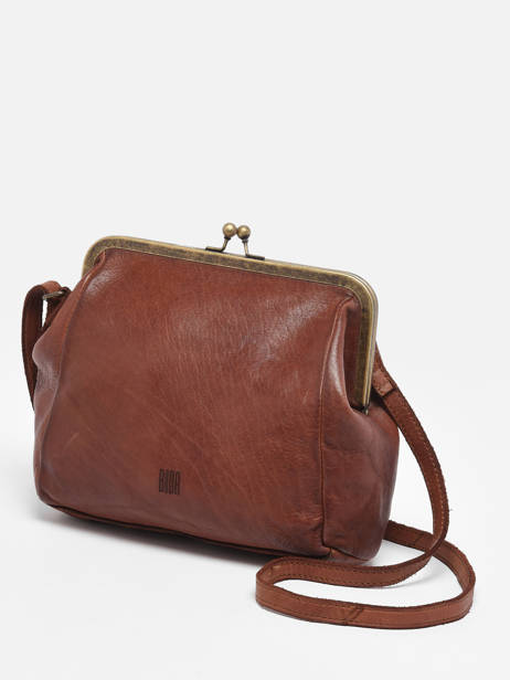 Cross Body Tas Heritage Leather Biba Brown heritage BT22 other view 2