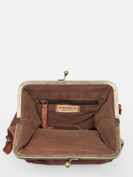 Cross Body Tas Heritage Leather Biba Brown heritage BT22 other view 3