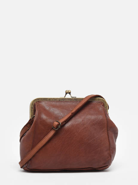 Cross Body Tas Heritage Leather Biba Brown heritage BT22 other view 4