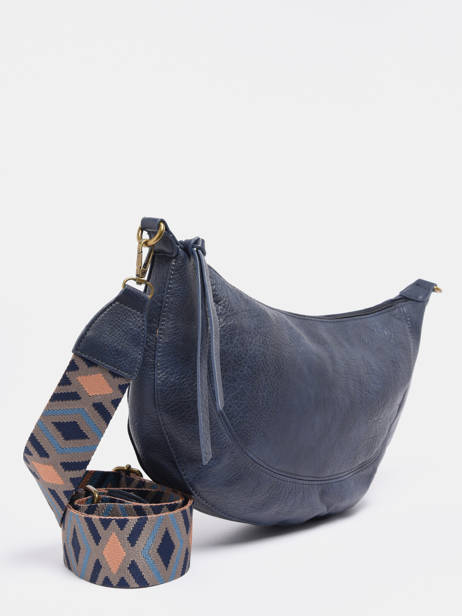 Sac Bandoulière Sangle Mandoline Bleu sangle MD041 vue secondaire 2