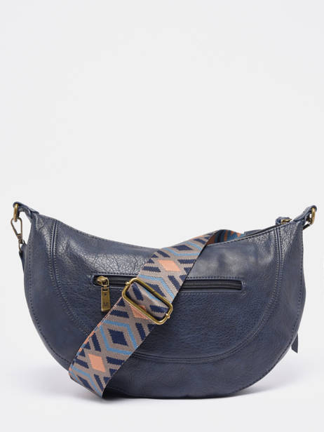 Sac Bandoulière Sangle Mandoline Bleu sangle MD041 vue secondaire 4
