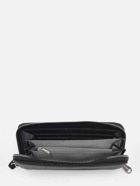 Zip Wallet Grained Miniprix Black grained H1689 other view 1