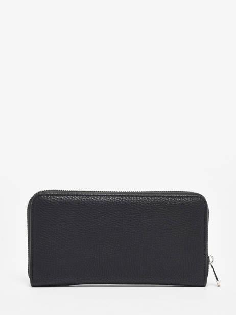 Zip Wallet Grained Miniprix Black grained H1689 other view 2