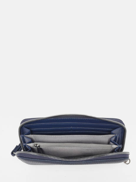 Portefeuille Grained Miniprix Bleu grained H1689 vue secondaire 1