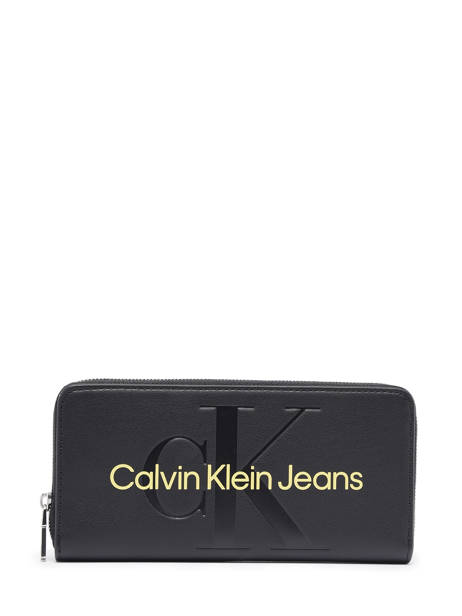 Wallet Calvin klein jeans Black sculpted K607634