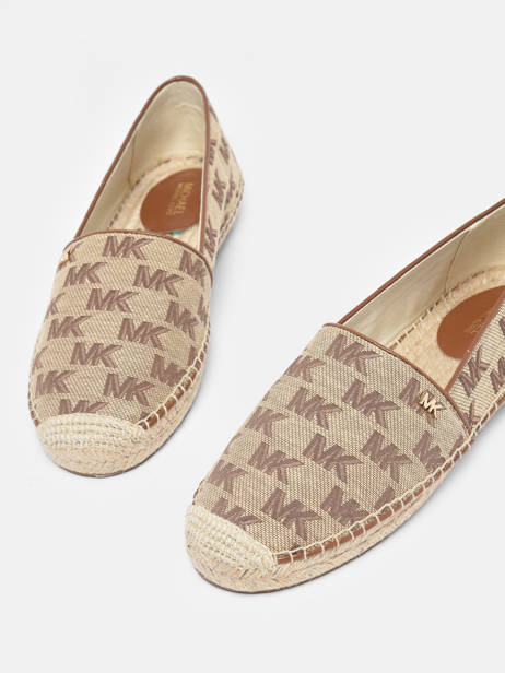 Espadrilles Kendrick Michael kors Marron women S3KNFP1Y vue secondaire 1