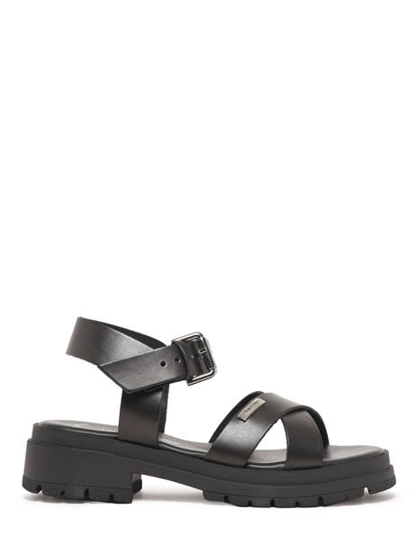 Sandals Tiha In Leather Les tropeziennes Black women TIHA