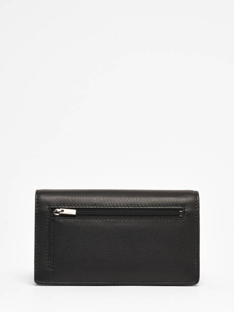 Wallet Leather Yves renard Black foulonne 29495 other view 3