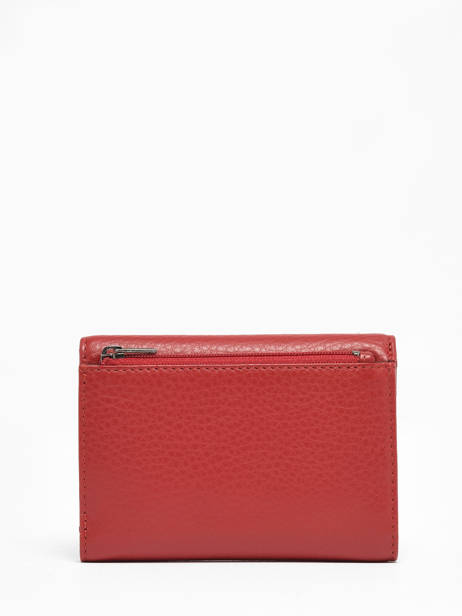 Wallet Leather Yves renard Red foulonne 29421 other view 2