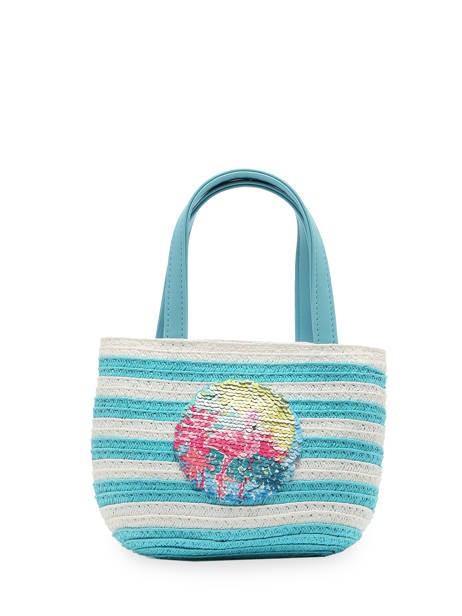 Sac Porté Main Le voyage en panier Bleu kids PM374