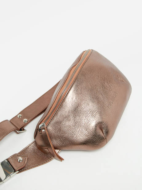 Leather La Banane Belt Bag Paul marius Pink vintage BANANE other view 1