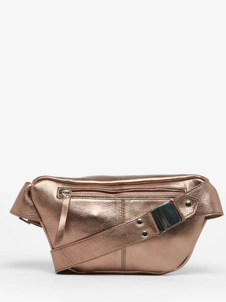 Leather La Banane Belt Bag Paul marius Pink vintage BANANE other view 3