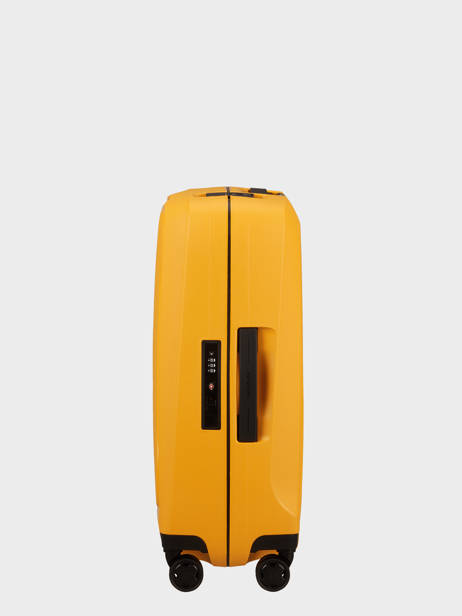 Valise Cabine Rigide Samsonite Jaune essens 146909 vue secondaire 2