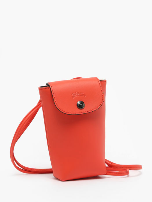 Longchamp Le pliage xtra Ipod case / cd holder Orange