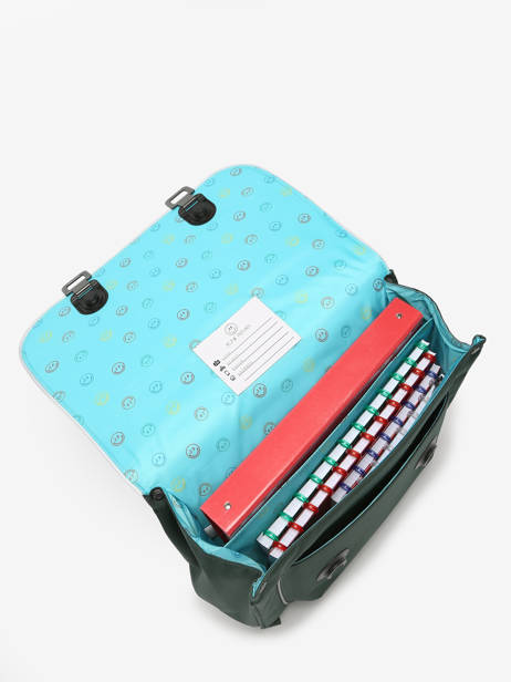 Cartable It Bag Midi 2 Compartiments Jeune premier Vert daydream boys B vue secondaire 3