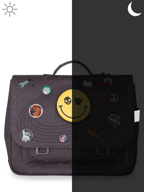 2-compartment It Bag Midi Satchel Jeune premier Black daydream boys B other view 6