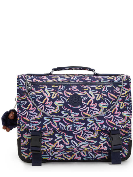 2-compartment Preppy Satchel Kipling Blue back to school KI6543