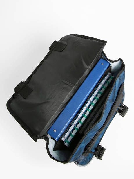 2-compartment Wheeled Satchel Skooter Blue cool claws 2451 other view 3