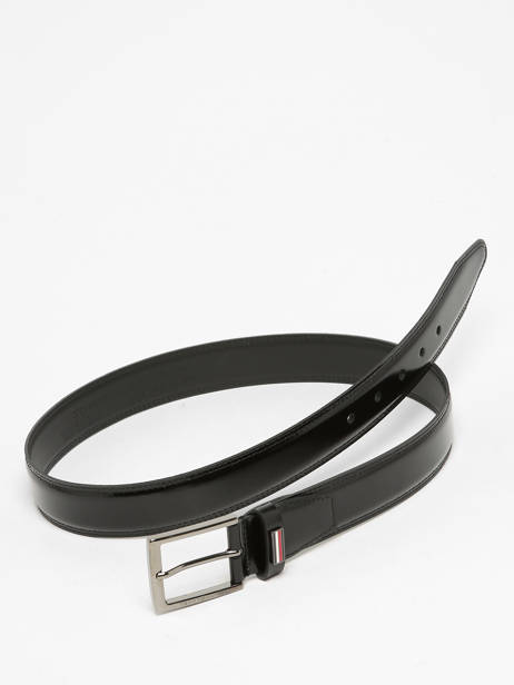 Ceinture Tommy hilfiger Noir business AM11237 vue secondaire 2