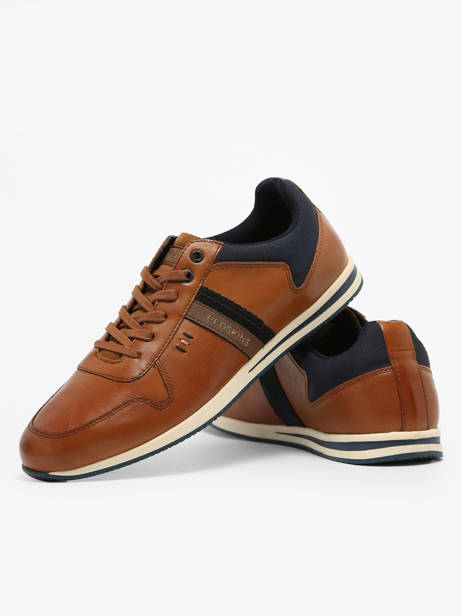 Sneakers Living En Cuir Redskins Marron men LIVING1 vue secondaire 1