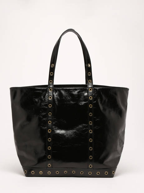 Sac Porté épaule Cabas Cuir Vanessa bruno Noir cabas cuir 82V40409 vue secondaire 4