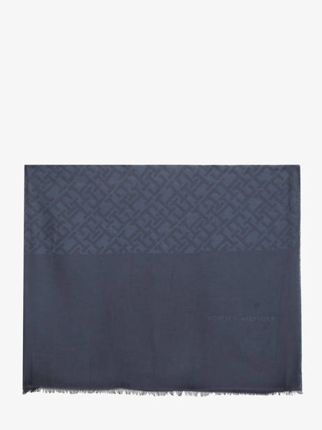 Foulard Tommy hilfiger Bleu th contemporary AW14933 vue secondaire 1