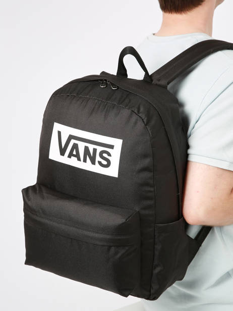 Sac à Dos Vans Noir backpack VN0A7SCH vue secondaire 1