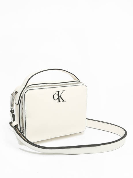 Sac Bandoulière Minimal Mono Polyester Recyclé Calvin klein jeans Blanc minimal mono K610683 vue secondaire 2